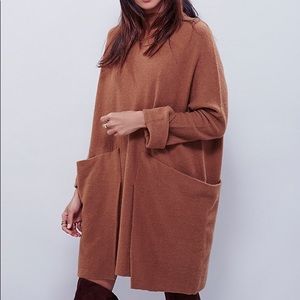 Free People Zoe Swift Dress Caramel sz XS